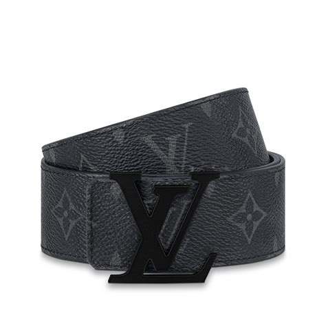 lv initials belt black|lv initiales 40mm belt.